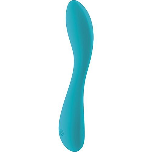 Vibrator S Pleasures Libido Turquoise z ergonomsko obliko