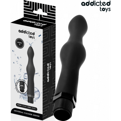 Čistilo Addicted Toys Modell 3 z univerzalnim adapterjem