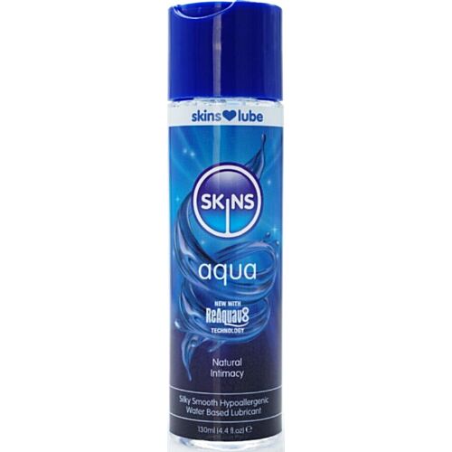 Lubrikant Skins Aqua 130 ml z reaktivacijo