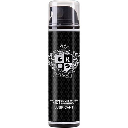 Lubrikant Eros Double Action CBD 200 ml za dolgotrajno drsenje