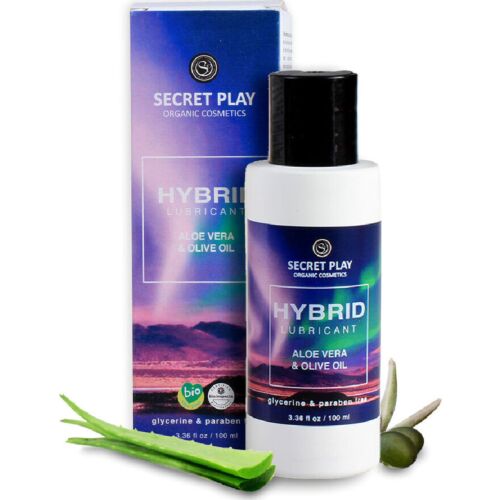 Lubrikant SECRETPLAY 100 ml | Organska hibridna formula