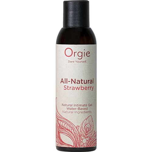Lubrikant Orgie All-Natural Strawberry z okusom jagode