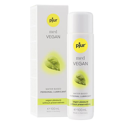 Lubrikant PJUR Vegan Glide 100 ml brez konzervansov