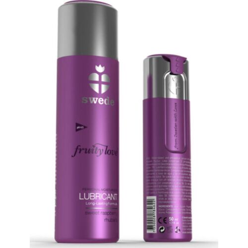 Lubrikant SWEDE Fruity Love 50 ml z okusom malin