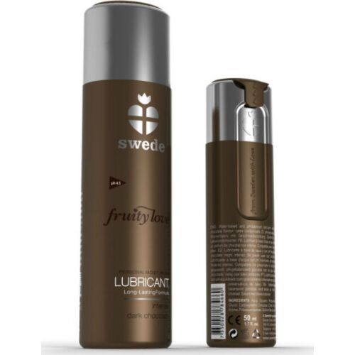 Lubrikant SWEDE Fruity Love Chocolate 50 ml z čokoladnim okusom