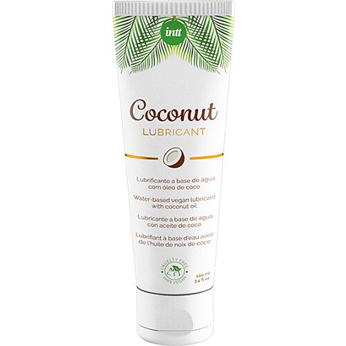 Lubrikant INTT Vegan Coconut 100ml z kokosovim oljem