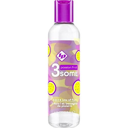 Lubrikant ID 3SOME Fruta de la Pasión 4 FL OZ - Multiuso