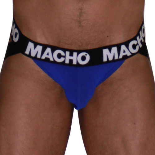 Jockstrap MACHO UNDERWEAR MX28AZ z dvojno podporo