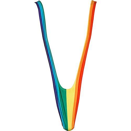 Mankini Out Of The Blue - barvit moški kopalni prašnik