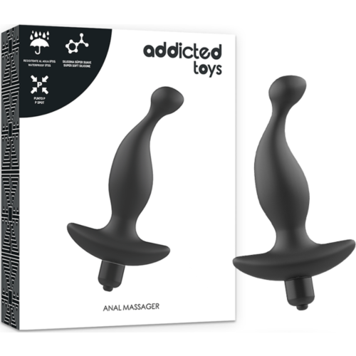 Analni masažer Addicted Toys Model 1 z močno vibracijo