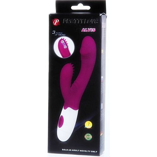 Vibrator Pretty Love Andre z rotacijskim sistemom