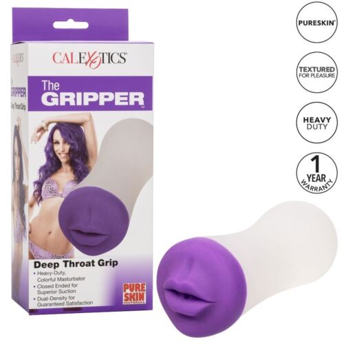 Masturbator CALEXOTICS DEEP THROAT GRIP z močno sesanjem
