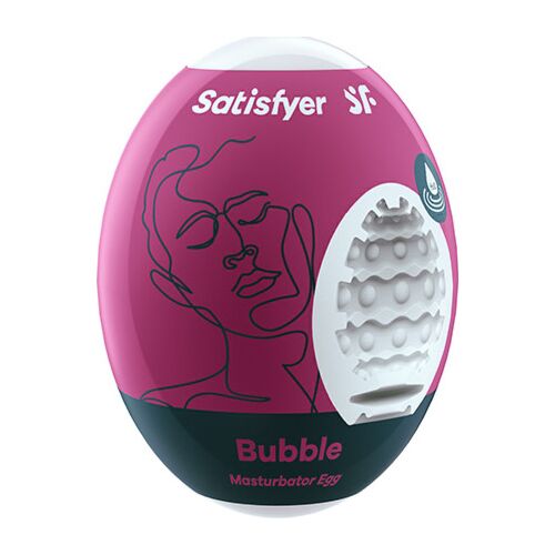 Masturbator Satisfyer Egg Bubble za enkratno uporabo