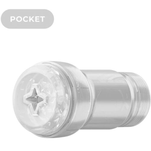 Masturbator KIIROO Feel Pocket Stroker Crystal Kompaktna izkušnja