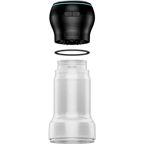 Masturbator KIIROO Feel Pocket Stroker Crystal z napredno sesalno funkcijo