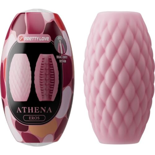 Masturbator PRETTY LOVE Athena Eros z dvojnim vstopom