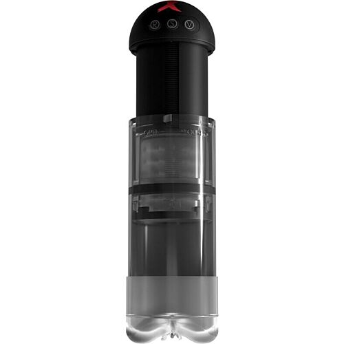Masturbator PDX ELITE Stroker Extender Pro z vibracijo