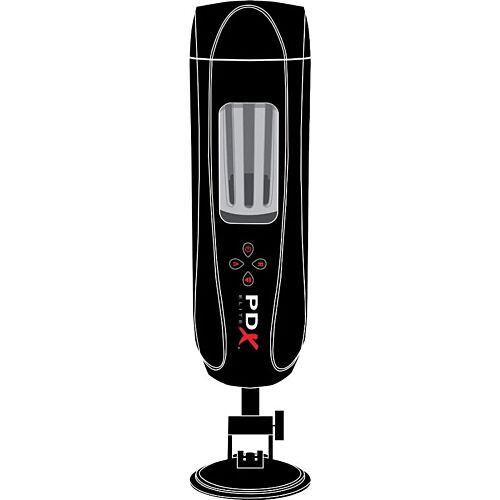 Masturbator PDX ELITE Ultimate Milker 2 z vrtenjem in vibriranjem