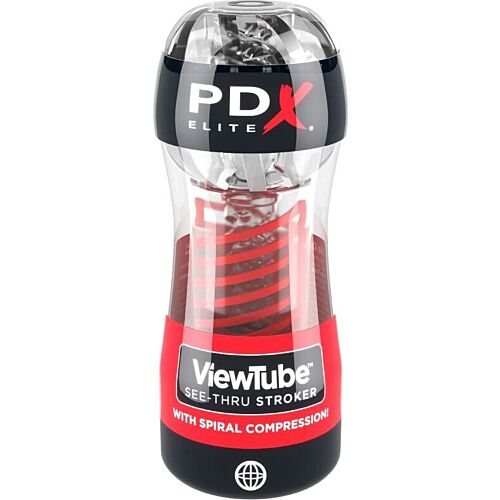 Masturbator PDX ELITE ViewTube 2 s spiralno kompresijo