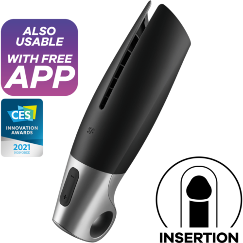 Masturbator SATISFYER MEN POWER z aplikacijo