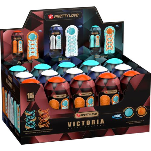 Masturbator Pretty Love Victoria z gibljivo spiralo