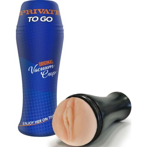Masturbator PRIVATE Original Vacuum Cup To Go Kompaktni in diskretni
