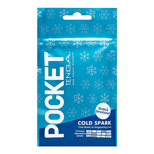 Masturbator Tenga Pocket Cold Spark za enkratno uporabo