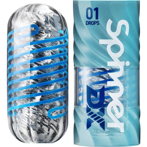 Masturbator Tenga Spinner DX 01 Drops z vrtečimi teksturami