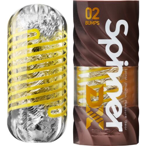 Masturbator Tenga Spinner DX 02 Bumps z vrtenjem