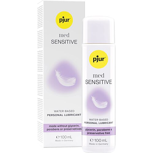 Lubrikant Pjur Med Sensitive Glide 100 ml za občutljivo kožo