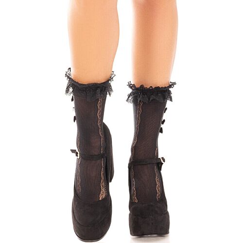 Nogavice Leg Avenue z zdraviči in srčki