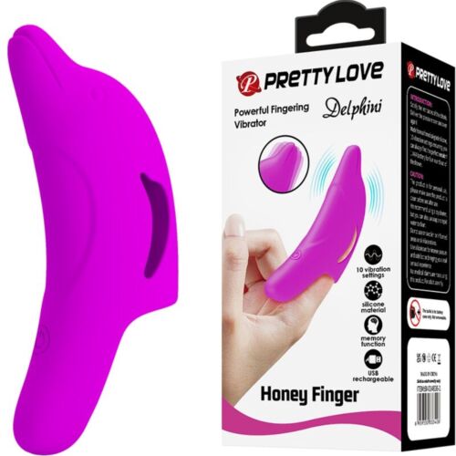 Mini vibrator Pretty Love Delphini s 10 funkcijami