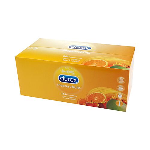 Kondomi Durex Pleasure Fruits z okusom