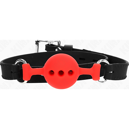 Mordaza KINK Silikonska z žogico za BDSM