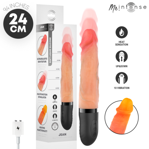 Vibrator MR. INTENSE Jean z ogrevanjem