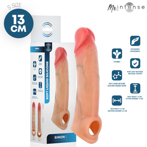 Ovoj za penis MR. INTENSE Simon S 13 cm - Ø 4 cm