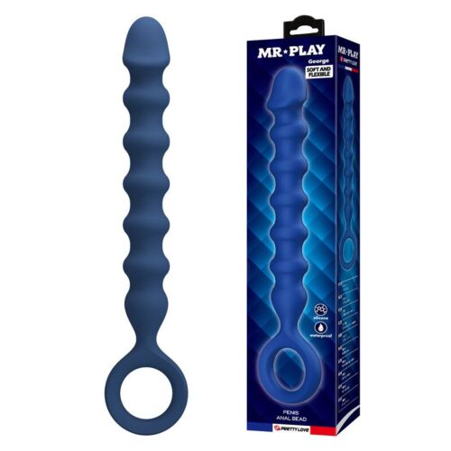 Analne kroglice MR PLAY z analnim čepom 3,4 cm