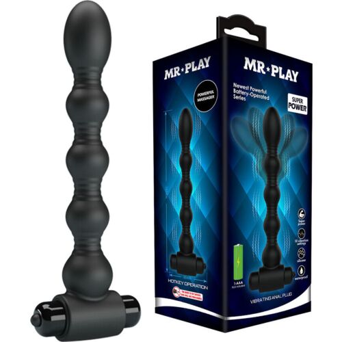 Analni plug MR PLAY - Masazer z vibracijo