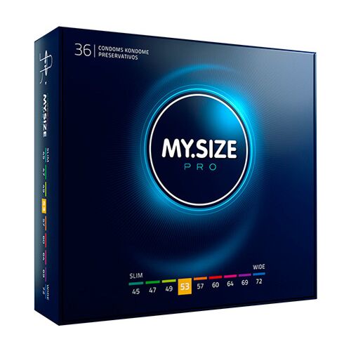 Kondomi MY SIZE PRO 53 mm - Visoka občutljivost