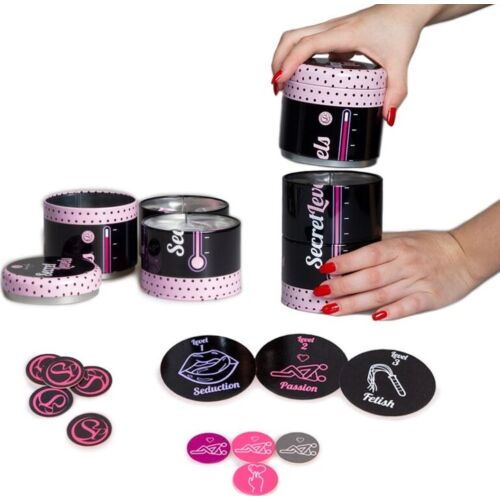 Igra za pare SECRETPLAY Secret Levels z kombinacijami