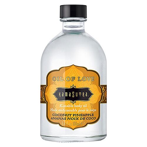 Olje Kamasutra Oil of Love ananas-kokos 100ml