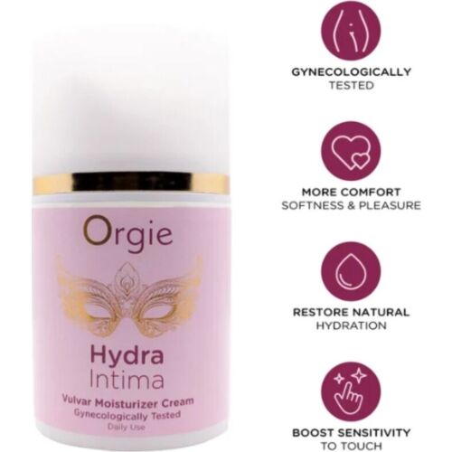 Vlažilna krema za vulvo ORGIE HYDRA INTIMA 50 ml