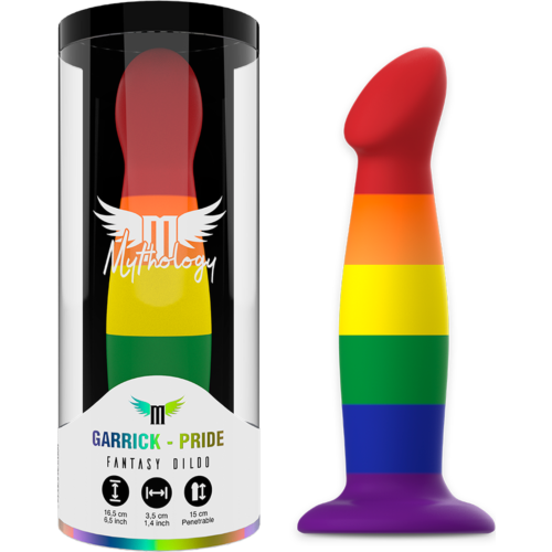 Dildo Mythology Garrick Pride - Udobna in prilagodljiva izkušnja