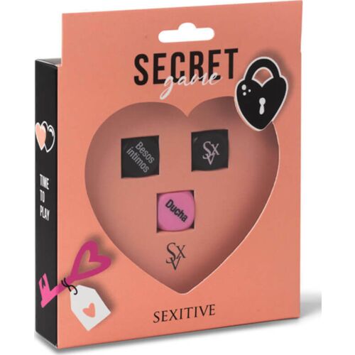 Igrače za odrasle SEXITIVE Secret game - Paket 3 kock