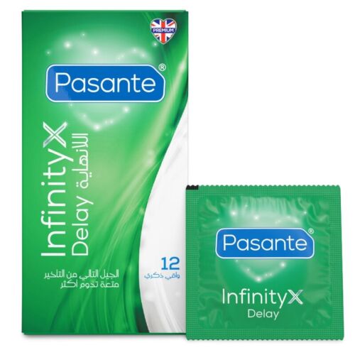 Kondomi Pasante Delay Infinity z retardantnim učinkom