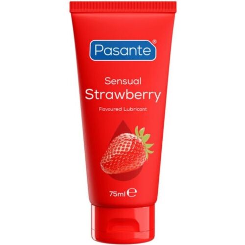 Lubrikant PASANTE Sensual Strawberry, 75 ml