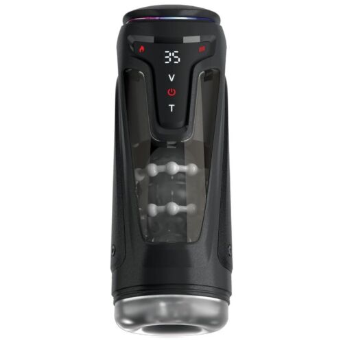 Masturbator PDX ELITE MOTO-BATOR PRO z vibracijo in grelnimi funkcijami