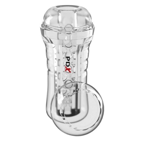 Masturbator PDX ELITE VIEWTUBE PLUS s prozornim dizajnom