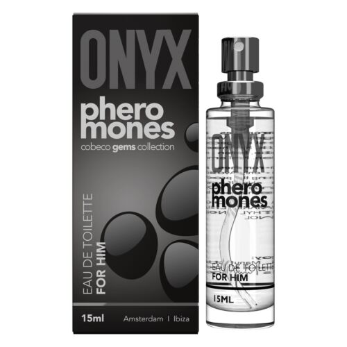 Parfum za moške COBECO Onyx s feromoni 15 ml