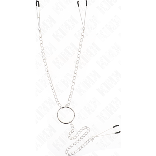 Pinze za bradavice KINK NIPPLE GRIP s 30 cm verigo